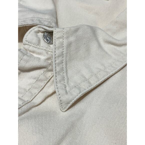 Vintage Levi’s Beige Button-Up Shirt – Long Sleeve – Size 2XL –26x32 – - Picture 7 of 9